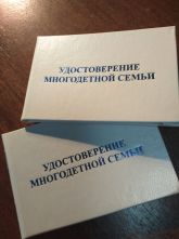 В Усвятском районе началась выдача удостоверений многодетным семьям